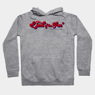 Land of the Free Patriotic Design Hoodie